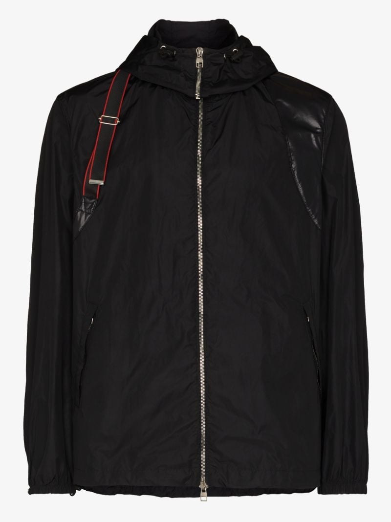 Logo Harness Hooded Jacket
