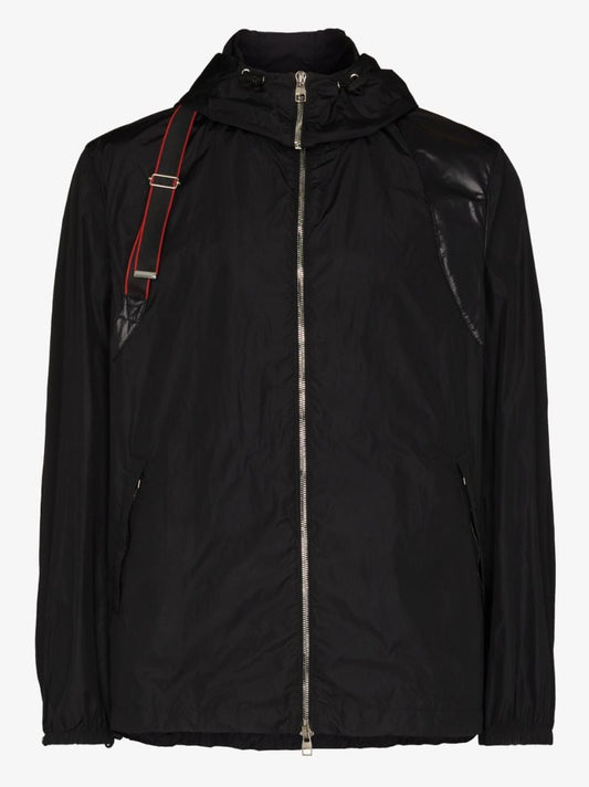 Logo Harness Hooded Jacket