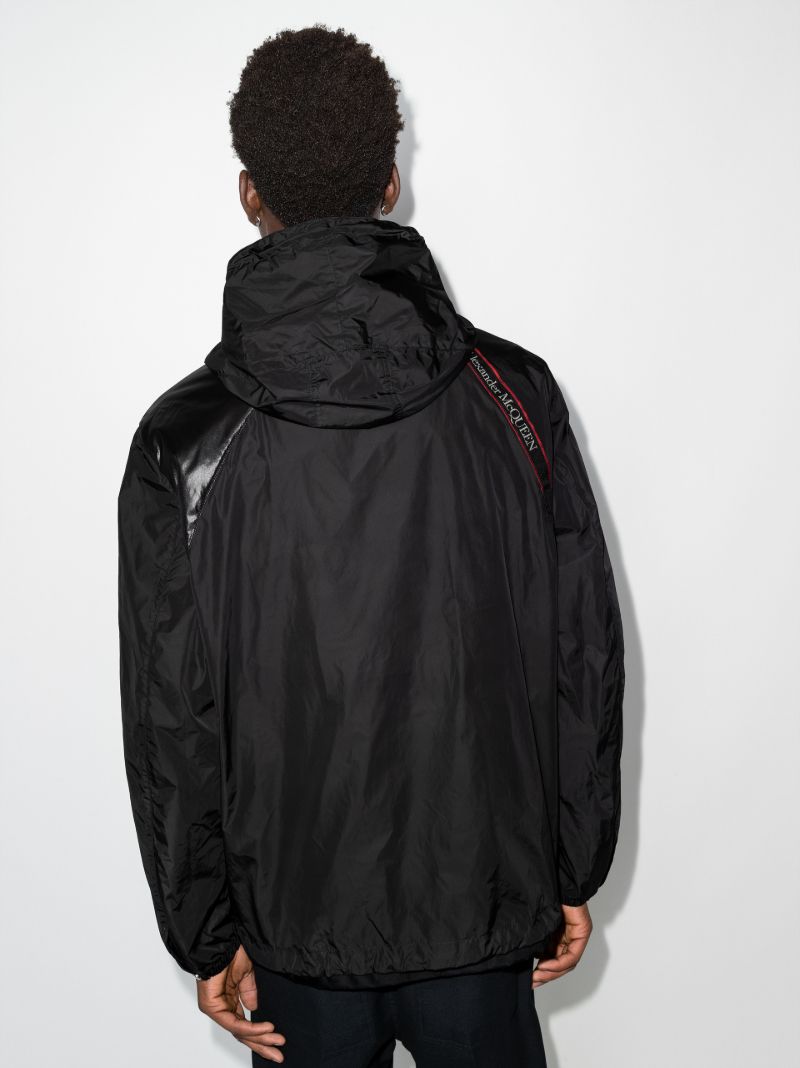 Logo Harness Hooded Jacket