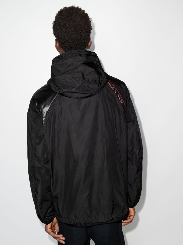 Logo Harness Hooded Jacket