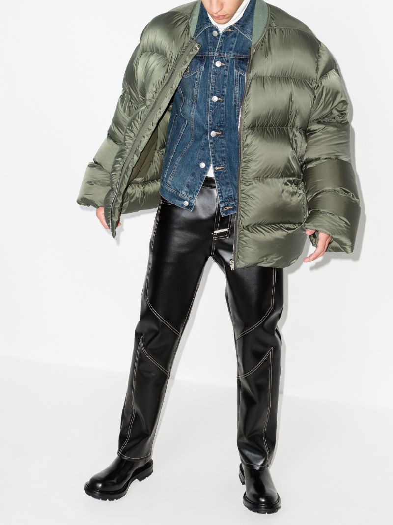 Graffiti Logo Denim Jacket
