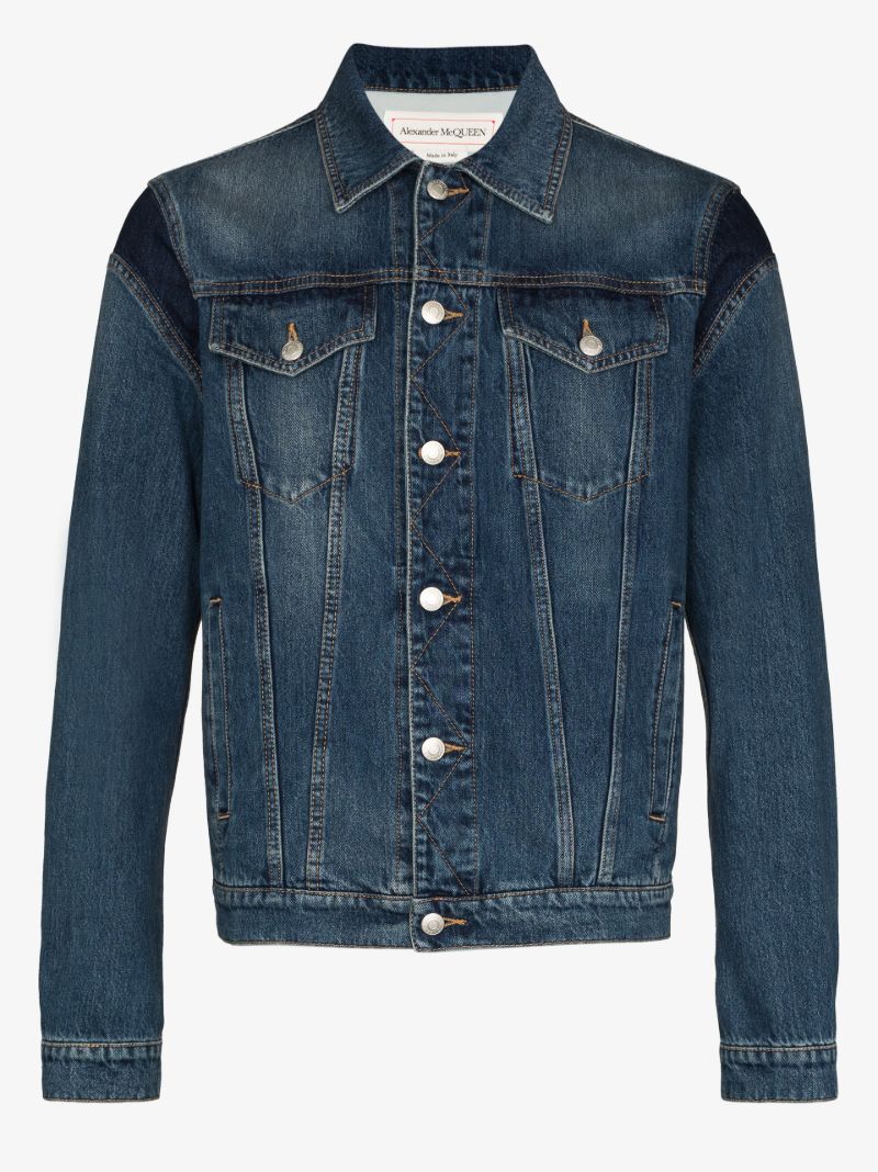Graffiti Logo Denim Jacket