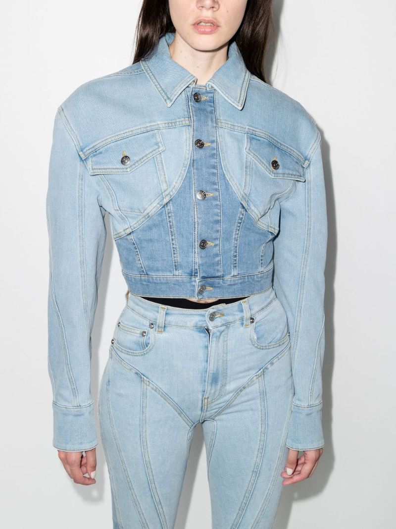 Cropped Denim Jacket