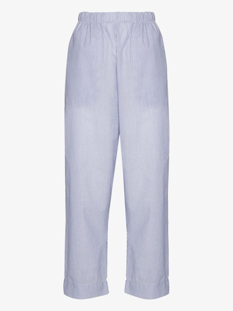 Eve Striped Cropped Trousers
