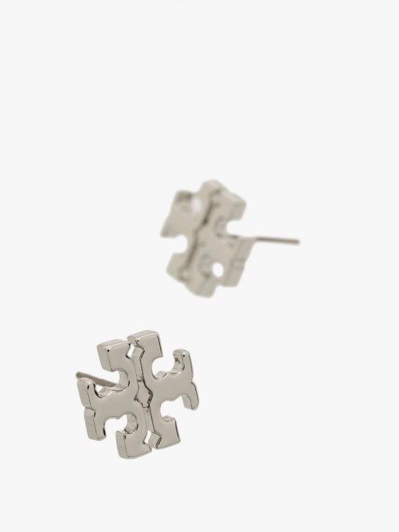 Silver Tone Kira Stud Earrings