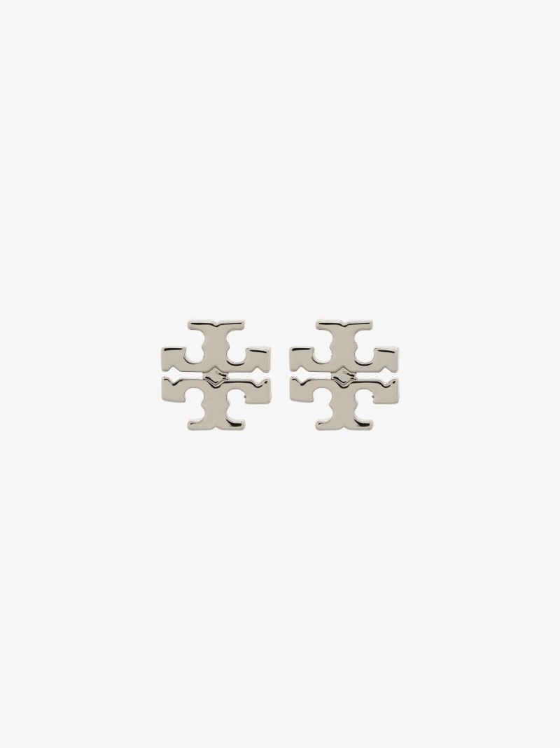 Silver Tone Kira Stud Earrings