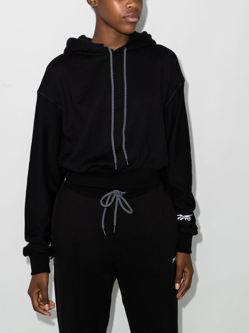 Logo Cropped Hoodie