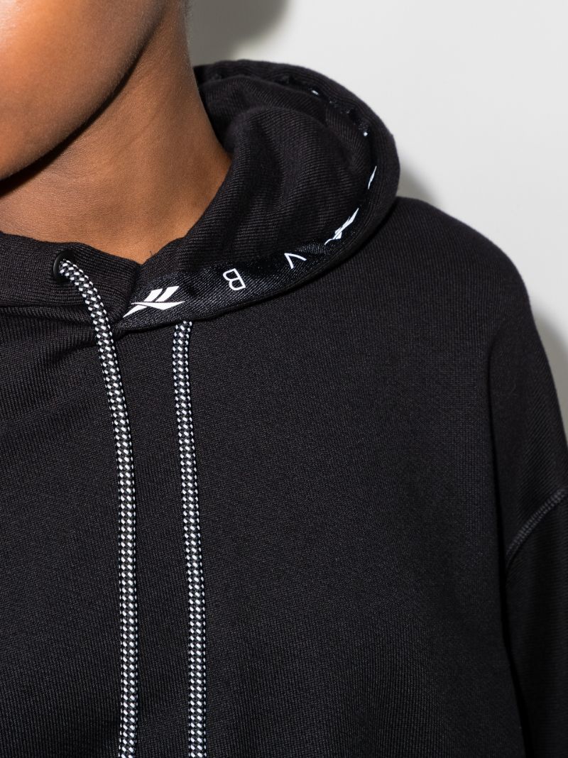 Logo Cropped Hoodie