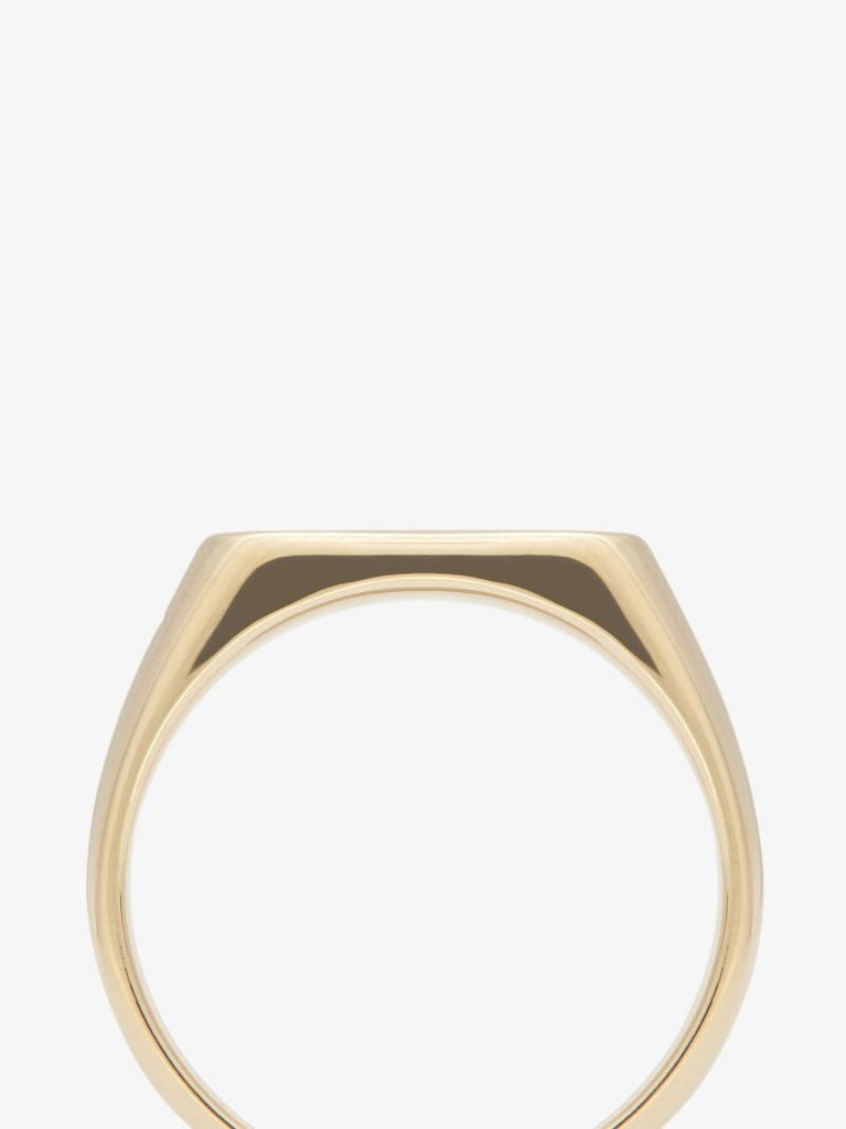 9k Yellow Gold Knut Signet Ring