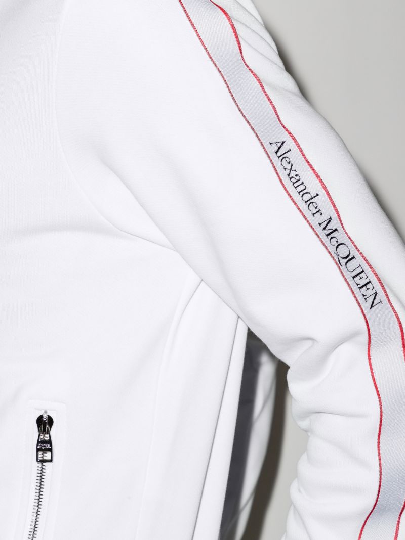 Logo Tape Cotton Hoodie