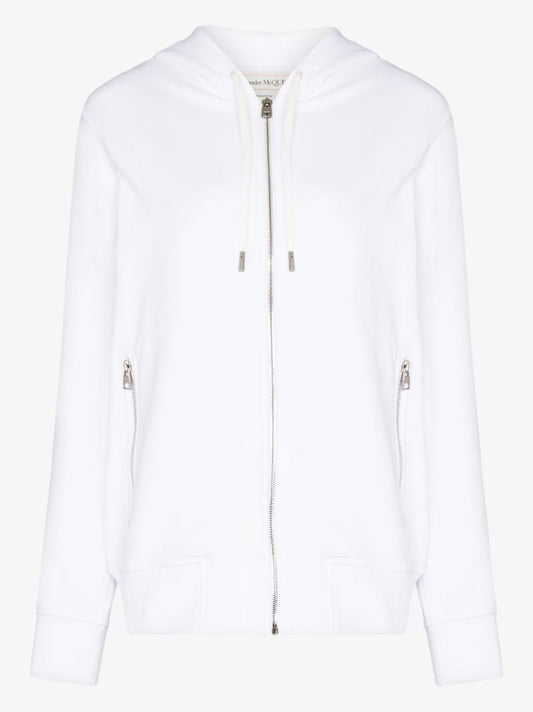 Logo Tape Cotton Hoodie