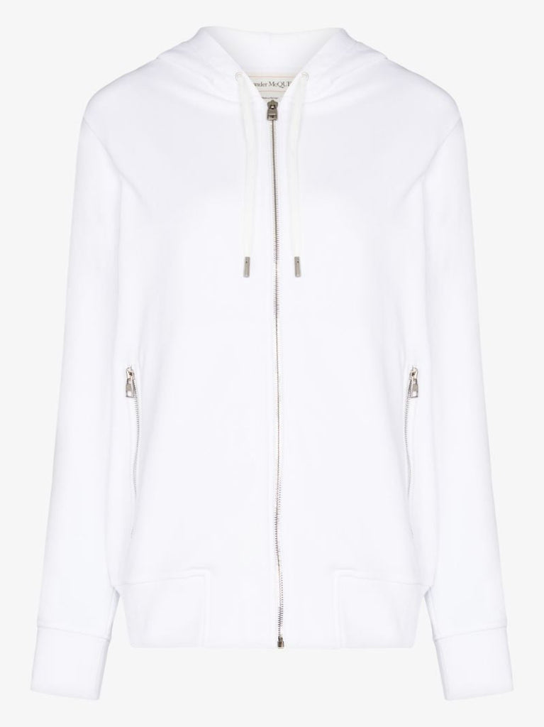 Logo Tape Cotton Hoodie