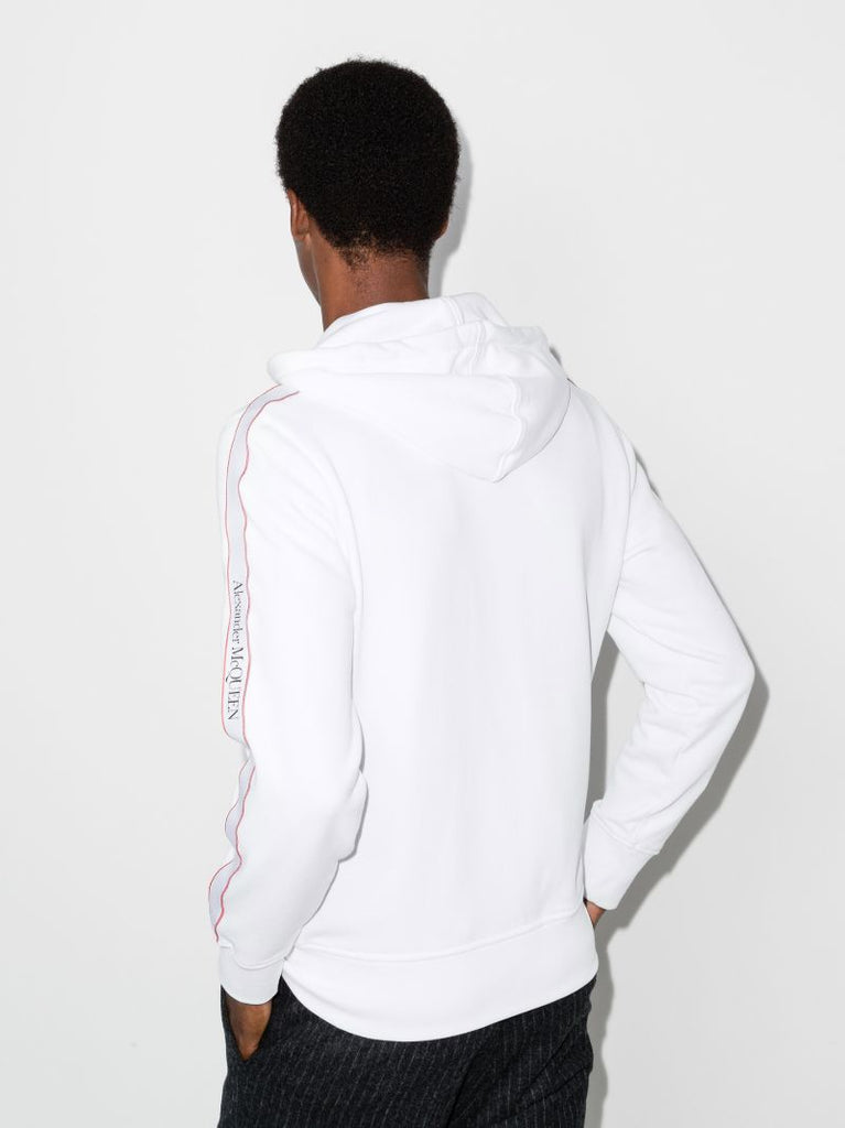 Logo Tape Cotton Hoodie
