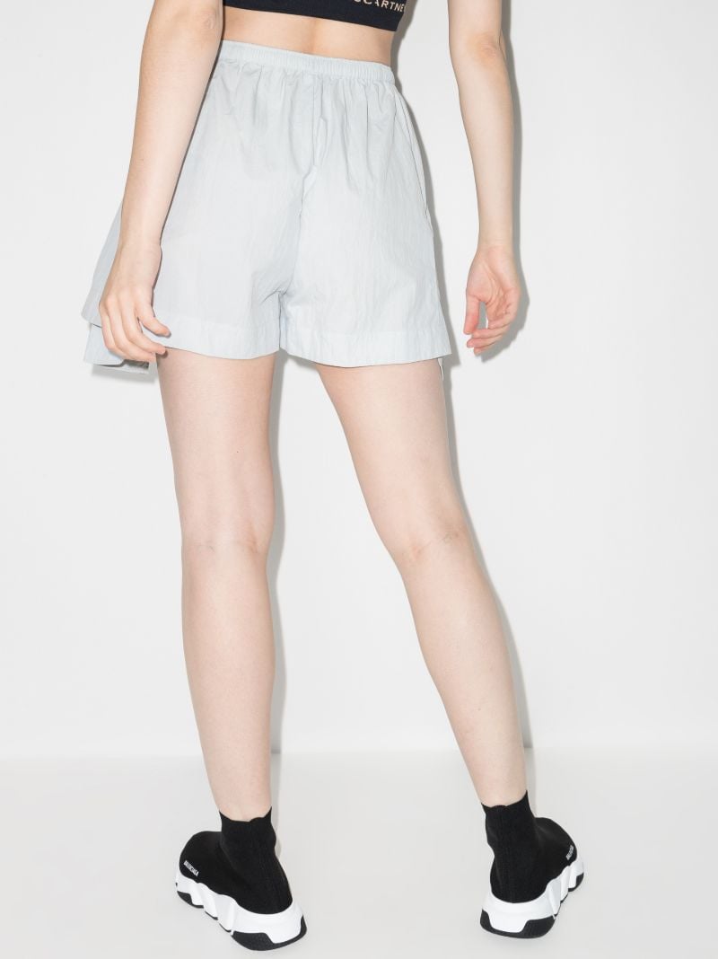 Layered Hem Running Shorts