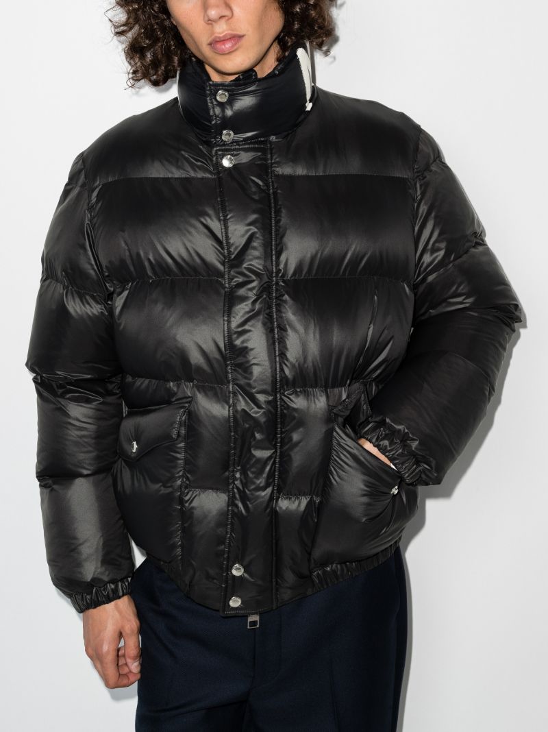 Graffiti Logo Padded Coat