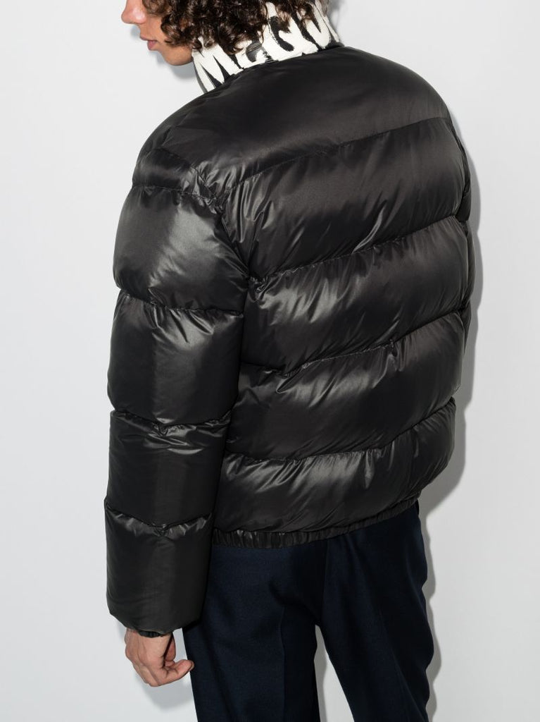 Graffiti Logo Padded Coat