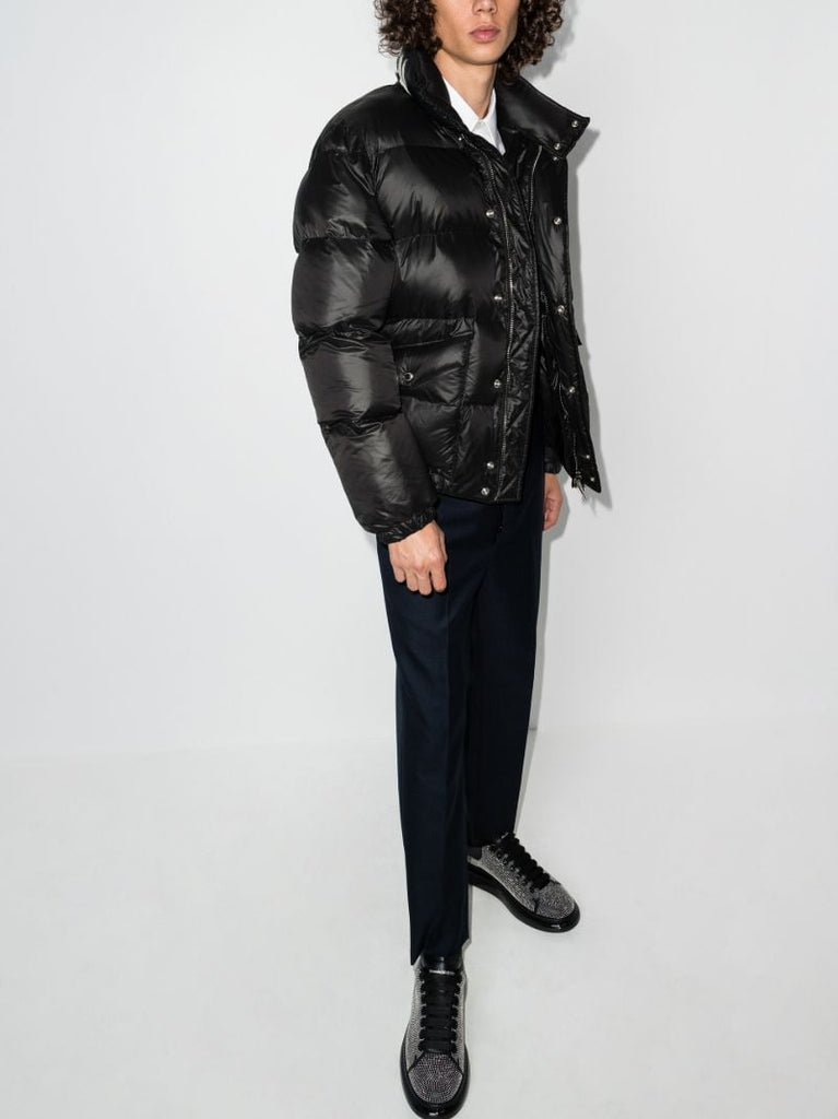 Graffiti Logo Padded Coat