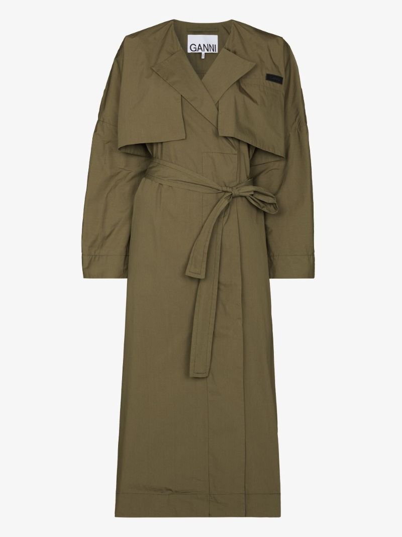 Oversized Belted Trench Coat