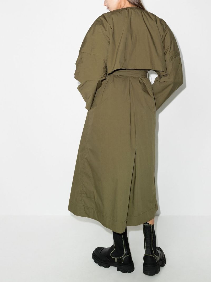Oversized Belted Trench Coat