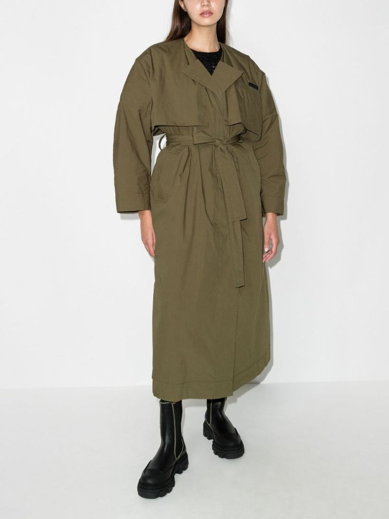 Oversized Belted Trench Coat