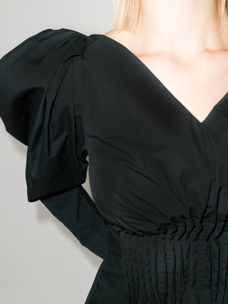 Goa Pouf Shoulder Cotton Blouse