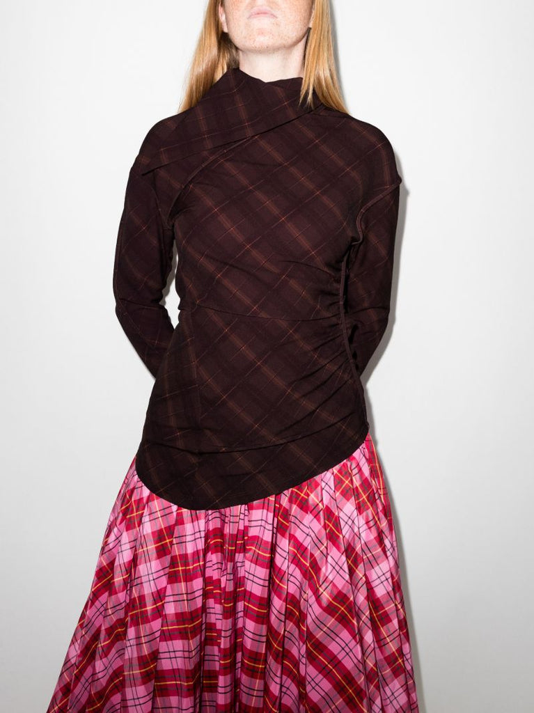 Runup Asymmetric Checked Top