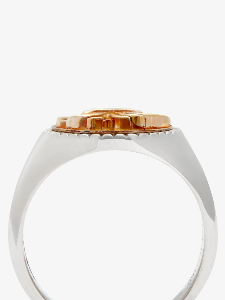18k Yellow Gold Leo Signet Ring