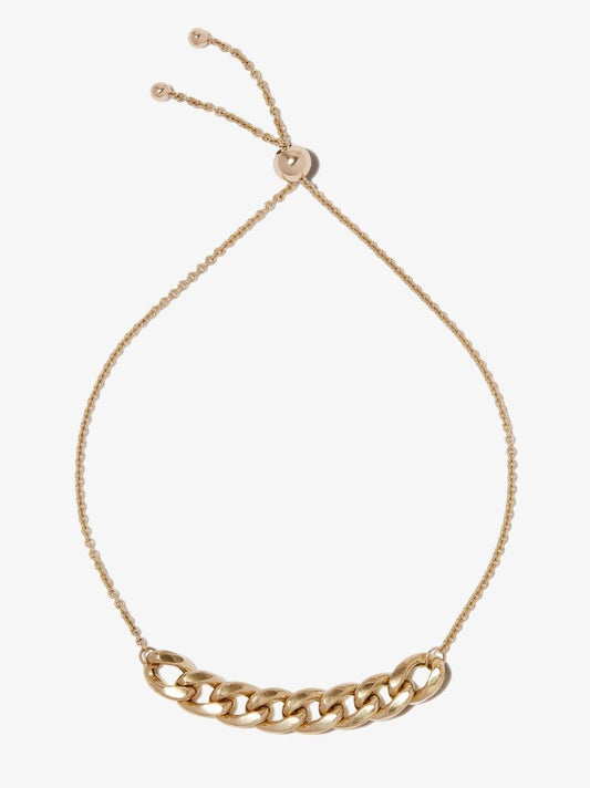 14k Yellow Gold Toggle Curb Chain Bracelet