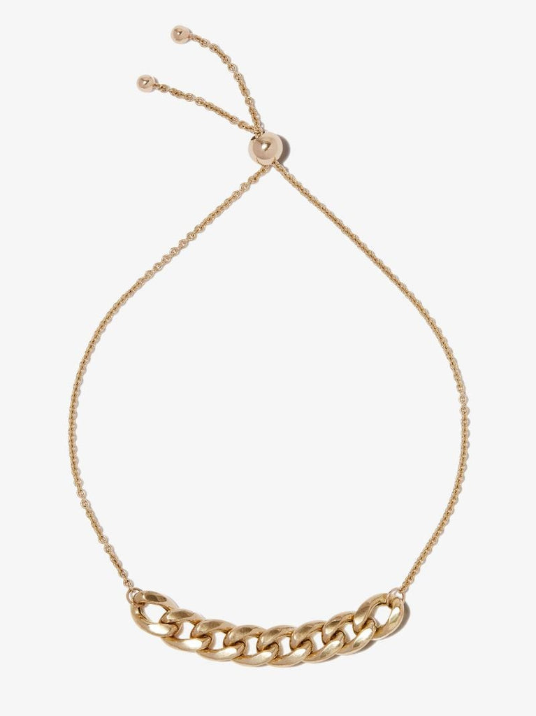 14k Yellow Gold Toggle Curb Chain Bracelet