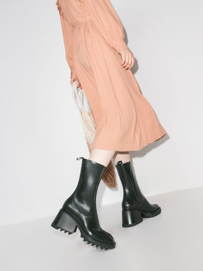 Green Betty 50 Rubber Rain Boots