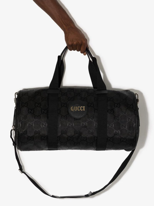 Black Off the Grid Monogrammed Holdall Bag
