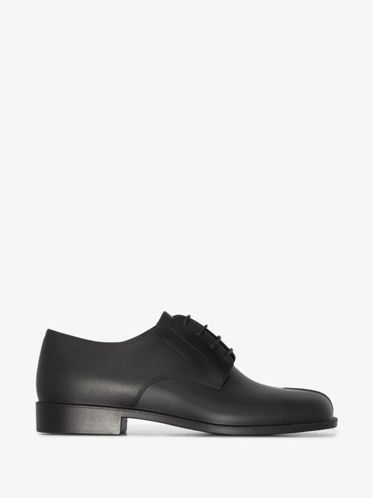 Black Tabi Rubber Brogues