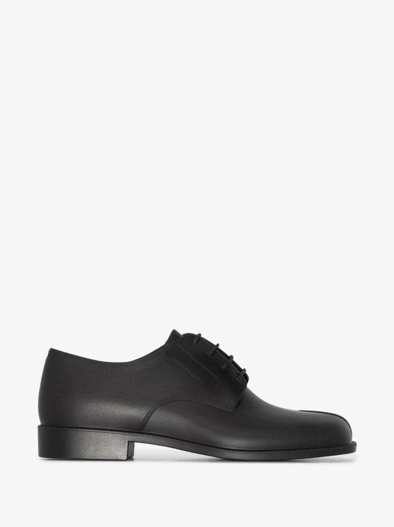 Black Tabi Rubber Brogues