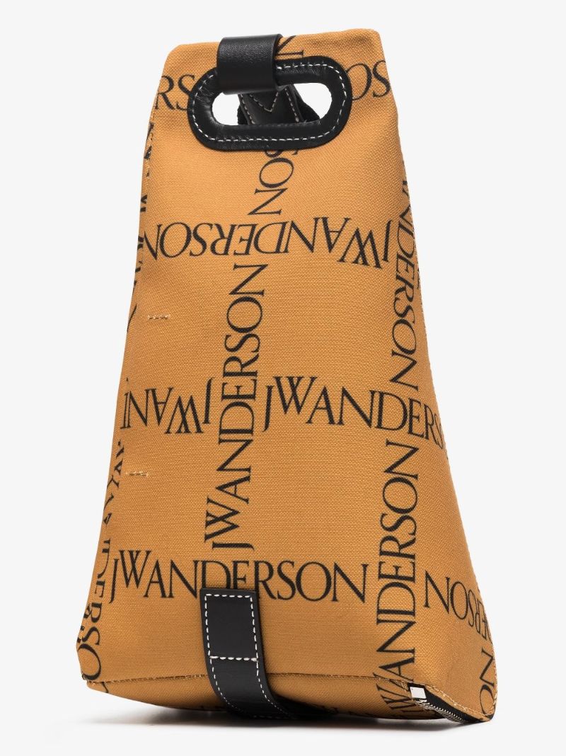 Neutral Anchor Logo Cross Body Bag
