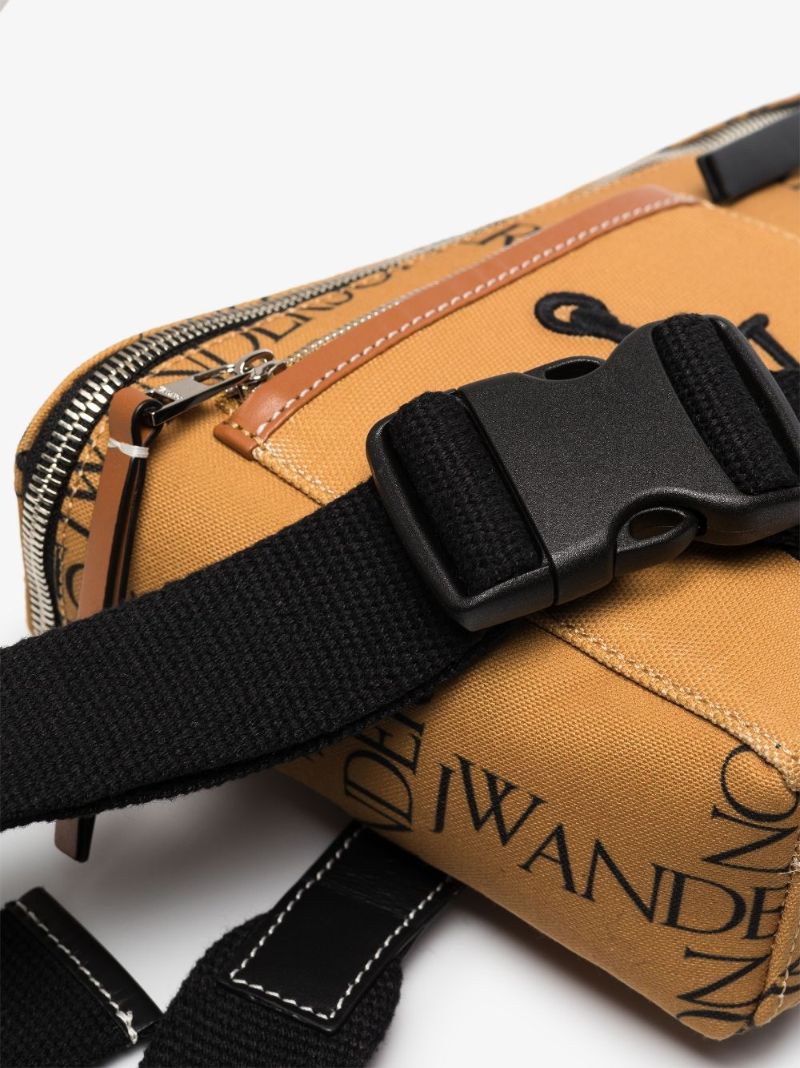 Neutral Anchor Logo Cross Body Bag