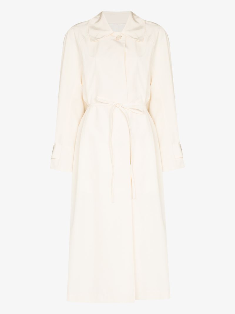 Ribbon Tie Trench Coat