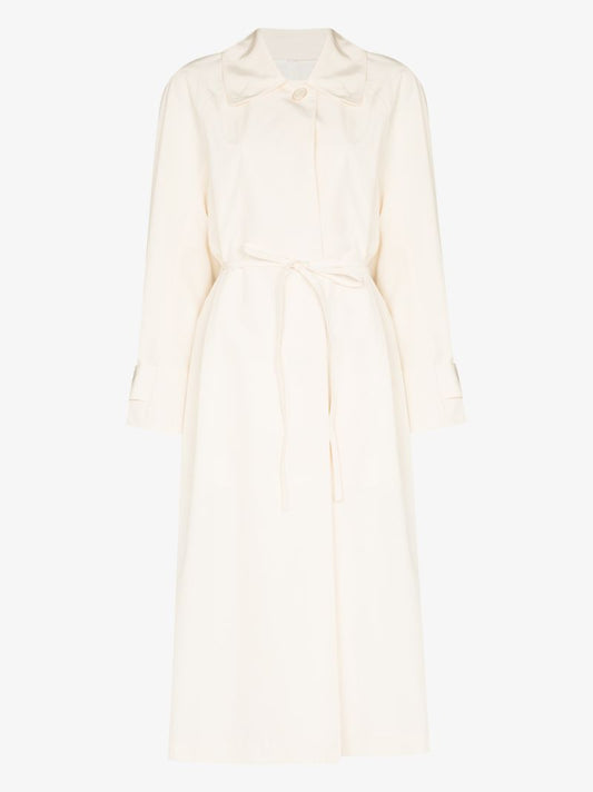 Ribbon Tie Trench Coat