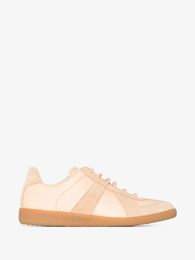 Neutral Replica Leather Sneakers