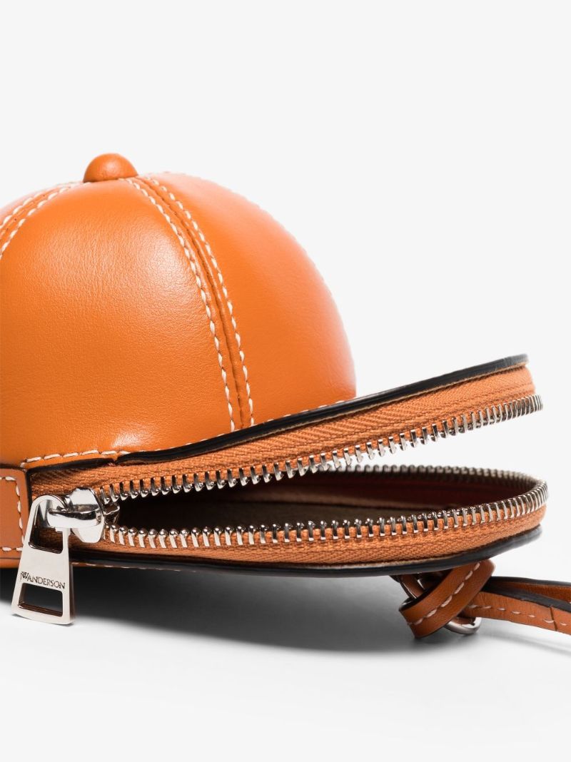 Brown Nano Cap Leather Mini Bag