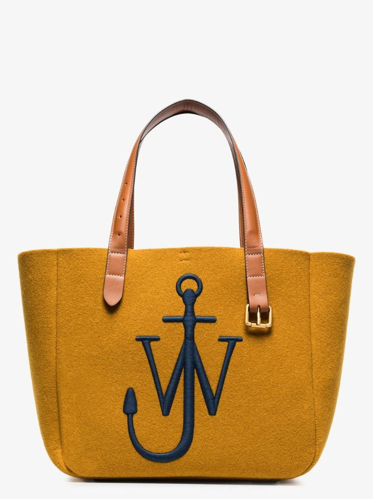 Yellow Belt Felt Tote Bag