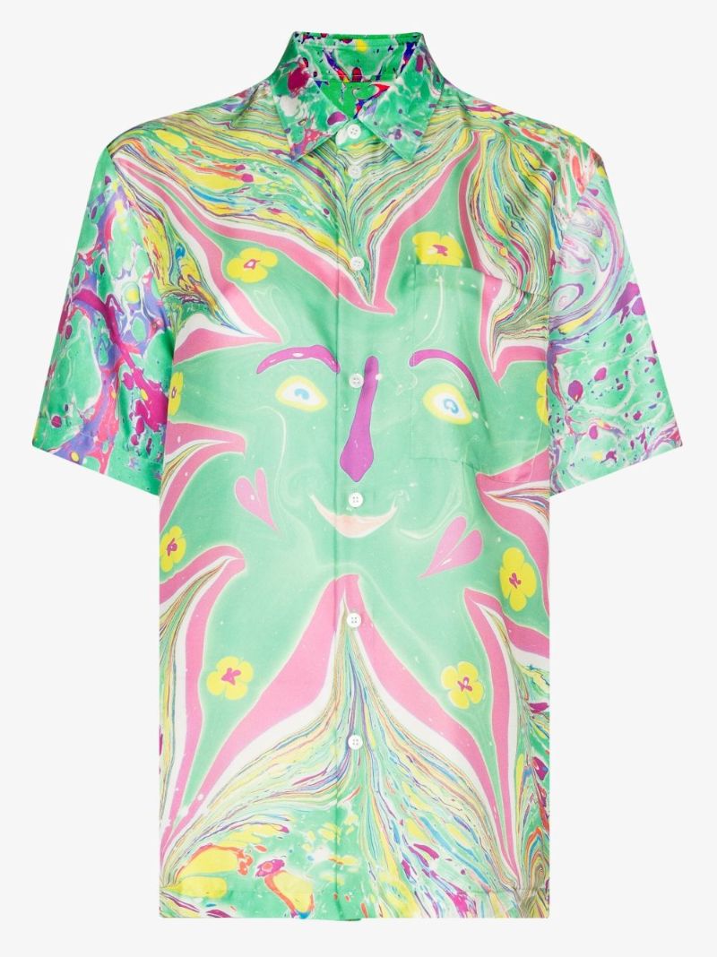 X Myfawnwy Ricky Silk Shirt