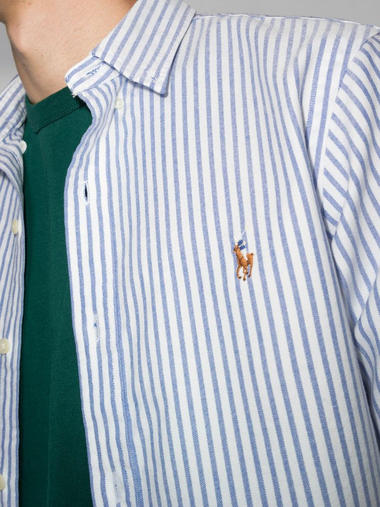 Stripe Cotton Oxford Shirt