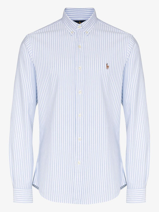 Stripe Cotton Oxford Shirt