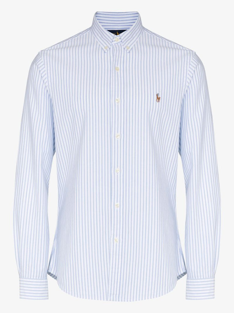 Stripe Cotton Oxford Shirt