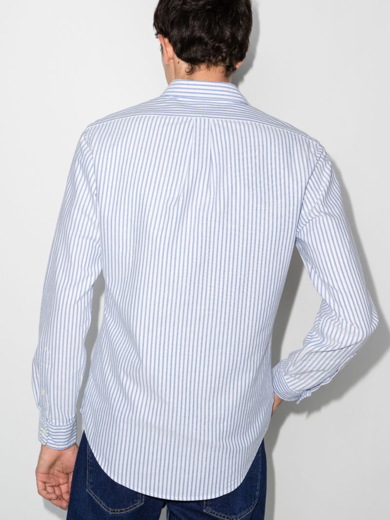 Stripe Cotton Oxford Shirt