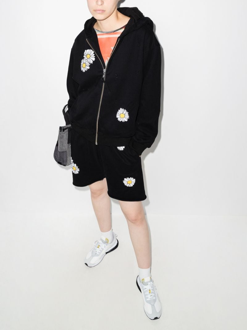 Daisy Print Hoodie