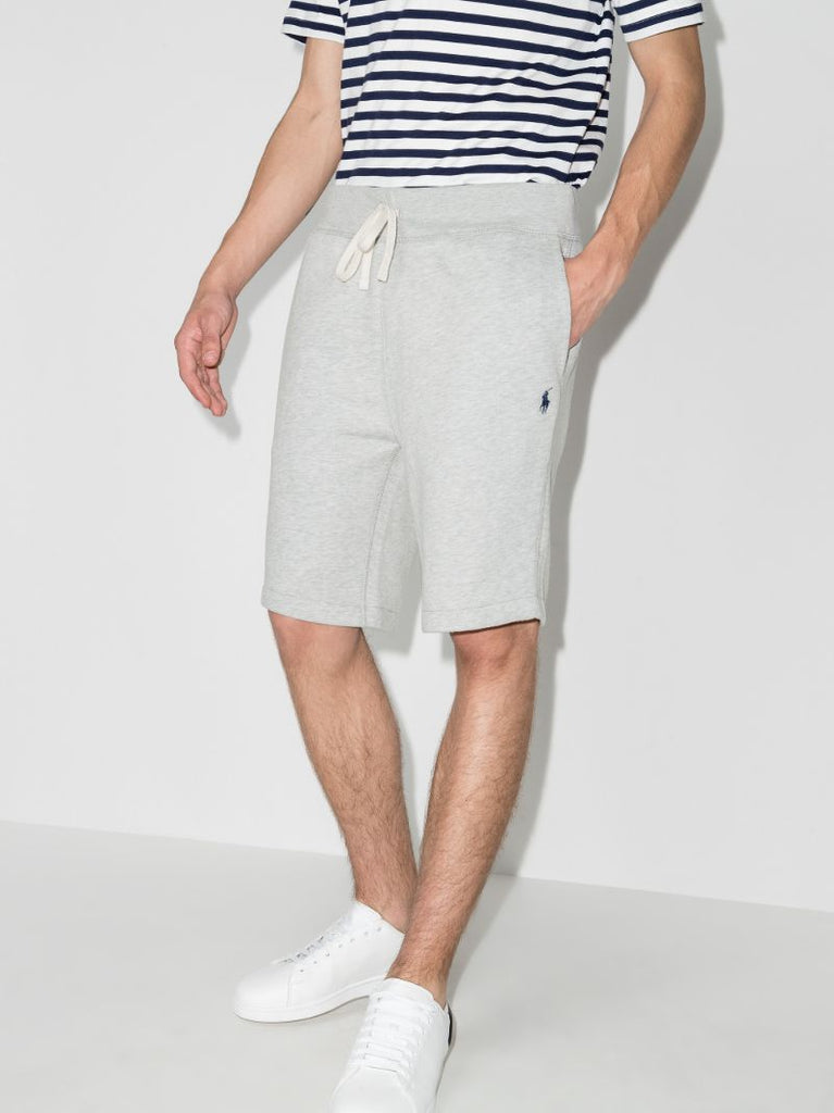 Embroidered Logo Track Shorts