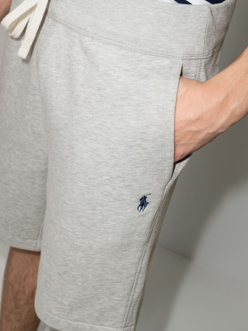 Embroidered Logo Track Shorts