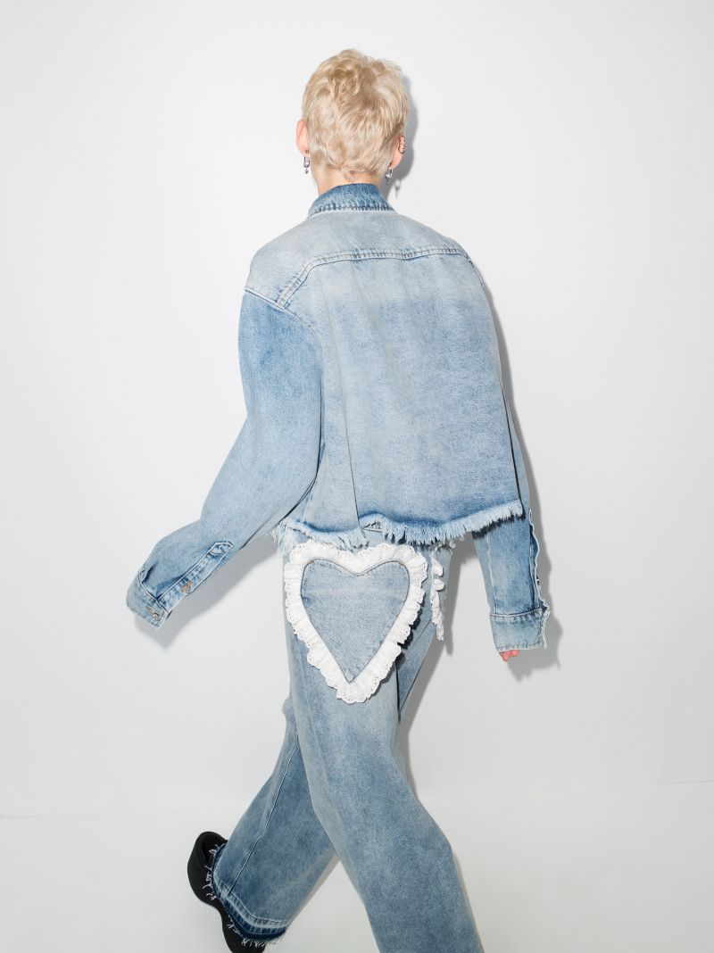 Heart Pocket Denim Shirt