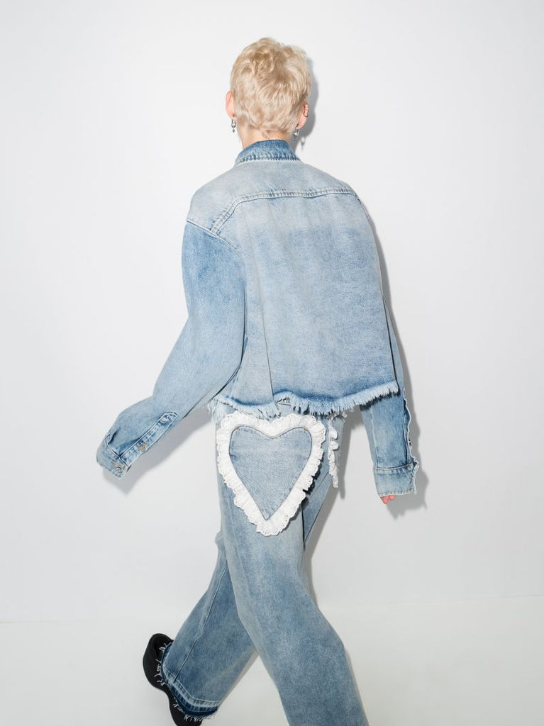 Heart Pocket Denim Shirt